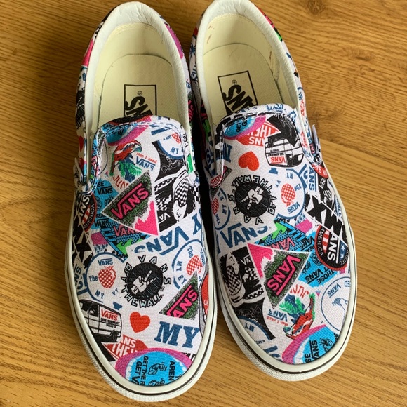 vans mash up slip on